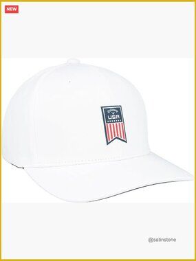 Callaway Golf High Crown CHEV Baseball Cap - Adjustable Performance Hat